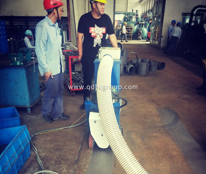 路面拋丸機(jī)拋光鋼板