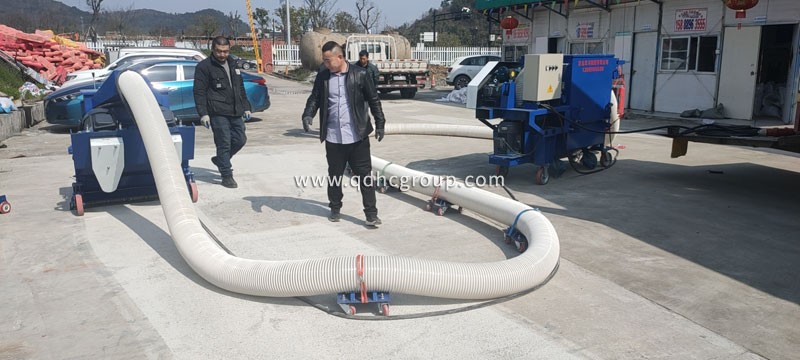 移動式路面拋丸機 移動式路面拋丸機