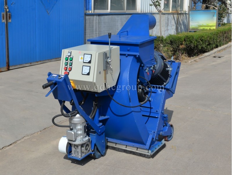 Portable mobile road shot blasting machine 1000mm