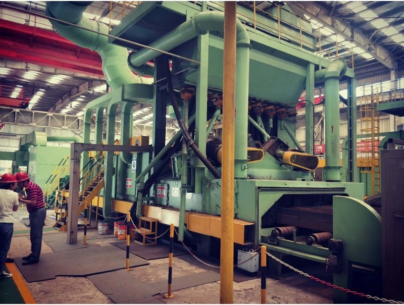 H型鋼輥道通過式拋丸清理機(jī)（管材拋丸機(jī)）